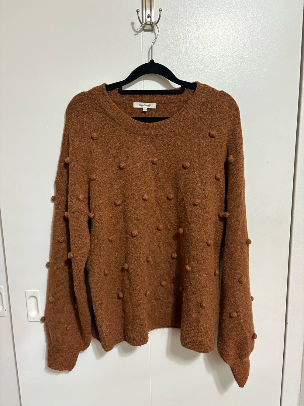 Madewell bobble alpaca sweater